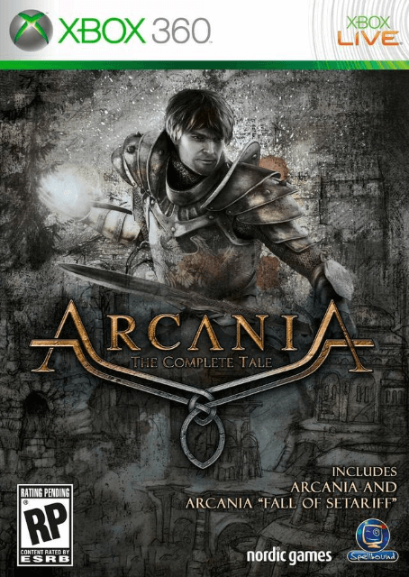 Arcania: Gothic IV box art for Xbox 360